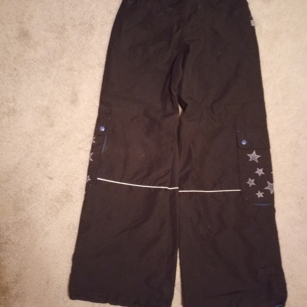 EUC Buggirl black medium raver parachute pants 32" waist